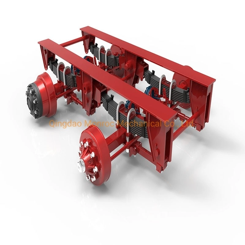 Heavy Duty Mechanical Suspension for Semi Trailer Parts Agricultural Tandem Suspension 12t\ Leaf Spring