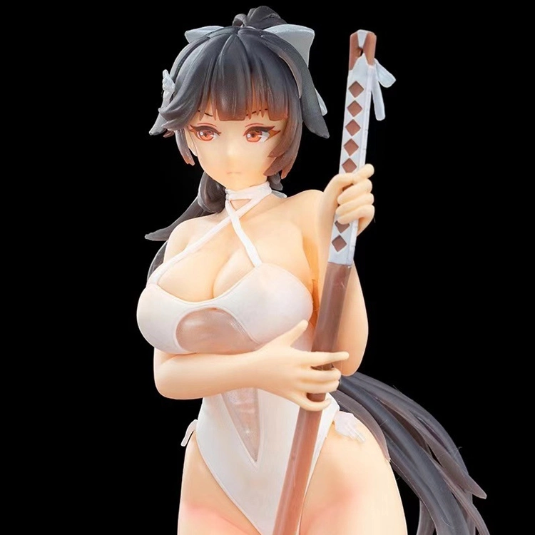 OEM Japanese 5inch Swimwear Lady Model Sexy Anime Figure Custom Decoration Toys