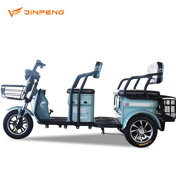 Jinpeng 2021 Nuevo diseño de 800W Smart Mini triciclo eléctrico para el pasajero, de alta calidad, el Brasil Venta caliente