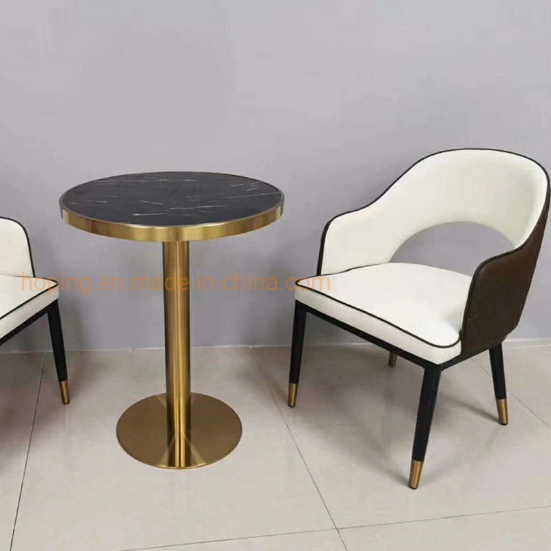 Dining Room Furniture Marble Top Coffee Table Modern Business Furniture
