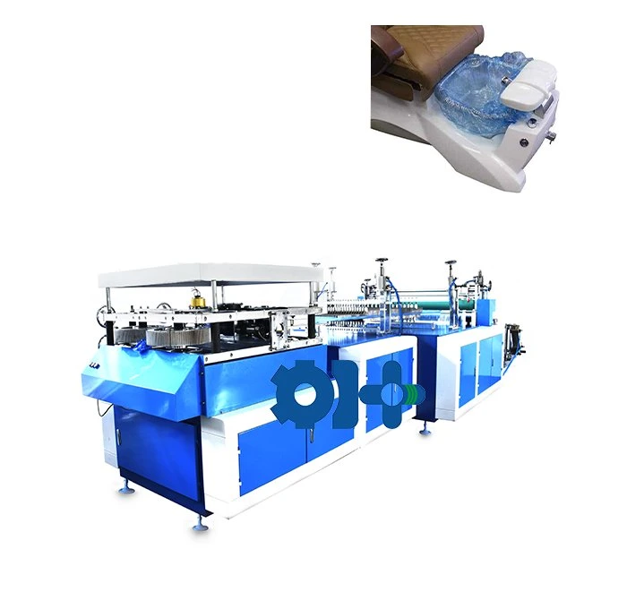 Automatic Disposable Plastic PVC PE Bath Set Nail SPA Foot Bath Bathtub Sark Cover Production Line Making Machine