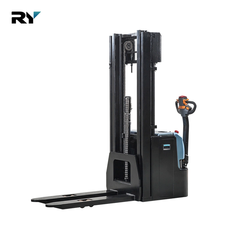 Not Adjustable 200mm Royal Standard Export Packing Electric Mini Truck Pallet Stacker