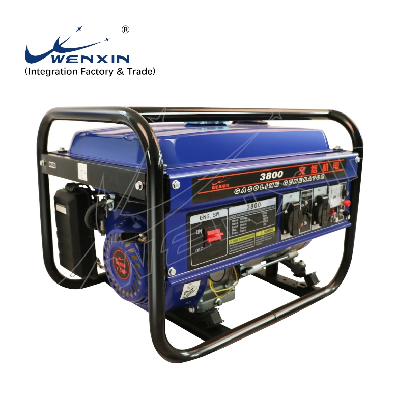 Generador de gas/gas/gasolina/gasolina Wenxin 2kW 2,5kw 3kw 3,5kw 4kw 5kw