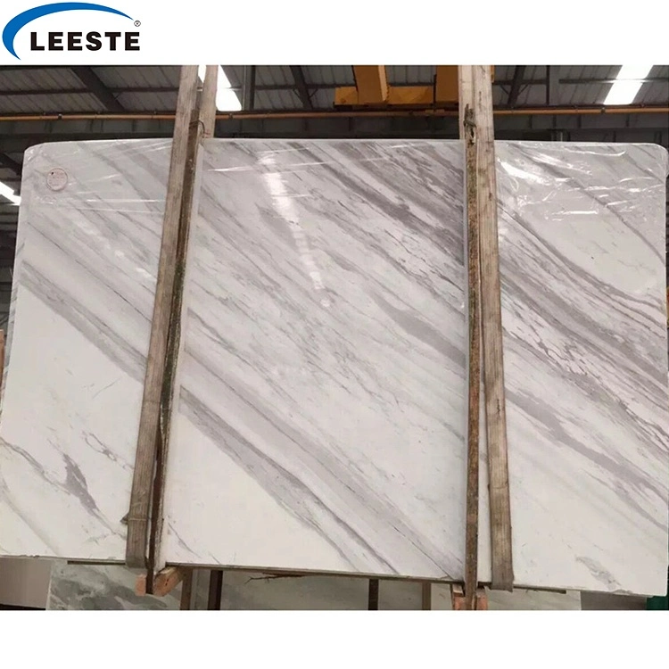 Fantasy Greece Volakas White Marble Tile /Countertop for Hotel or Villa Indoor and Outdoor Project
