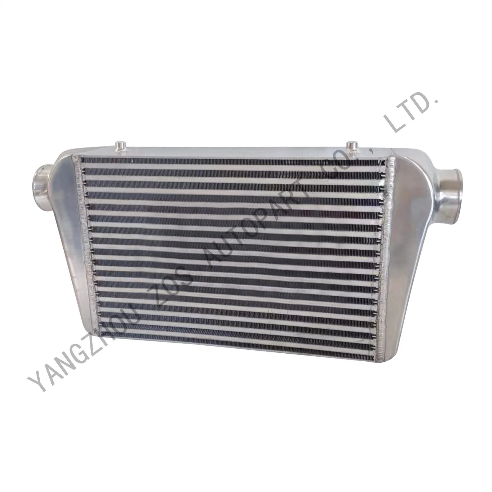 Sistema de arrefecimento do intercooler em alumínio para 451 * 298 * 105 mm de entrada/saída 75 mm