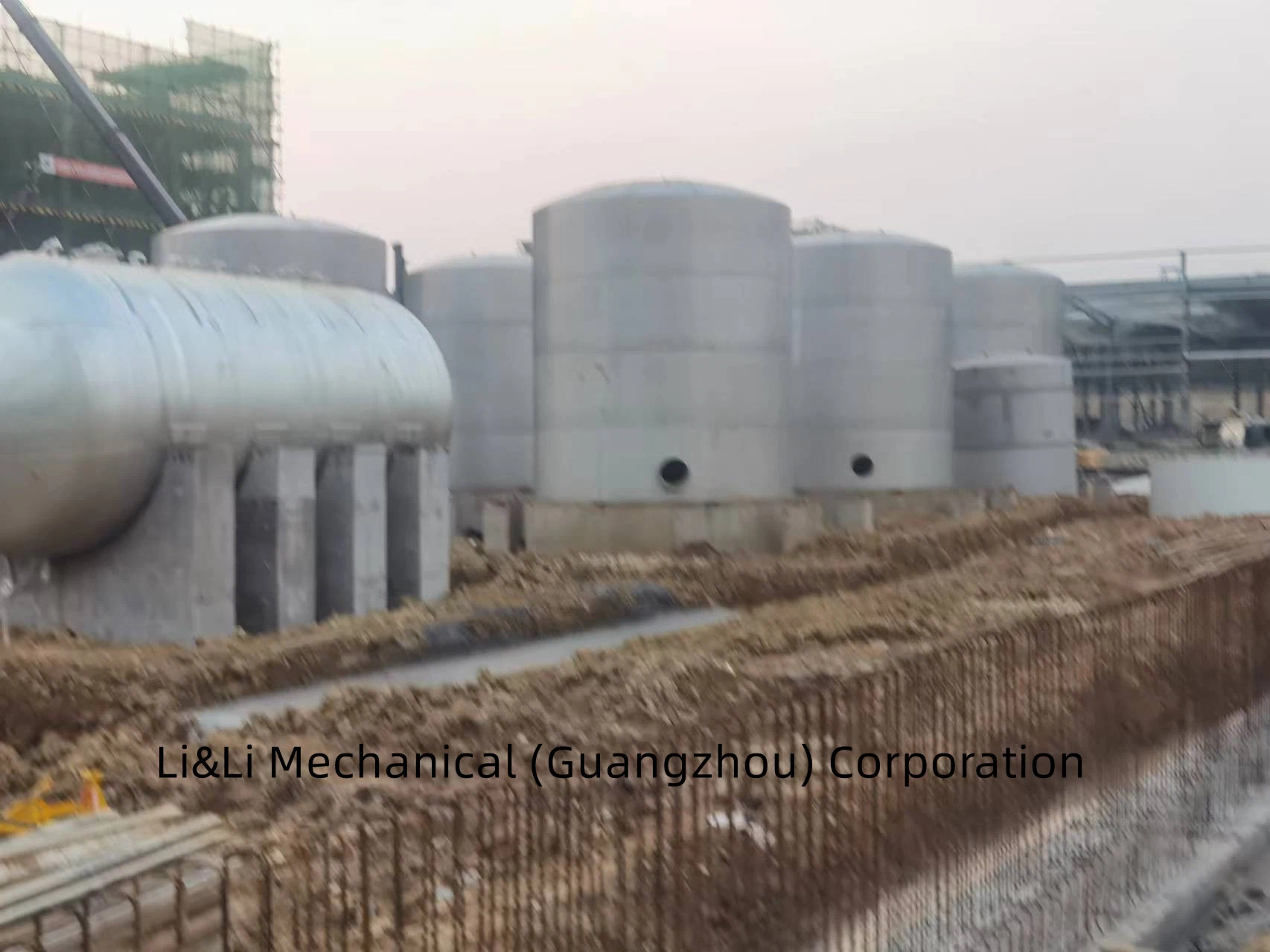 SS304 Large Stainless Steel Tank for New Energy Production