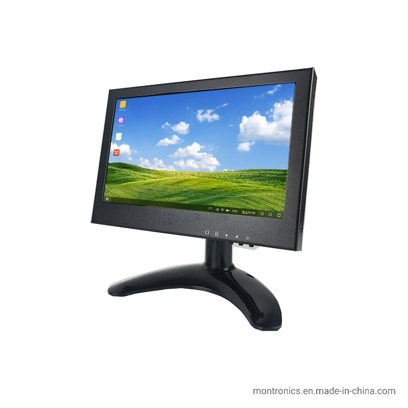 Metal Case 7 Inch CCTV LED PC Monitor with BNC AV HD USB VGA Port