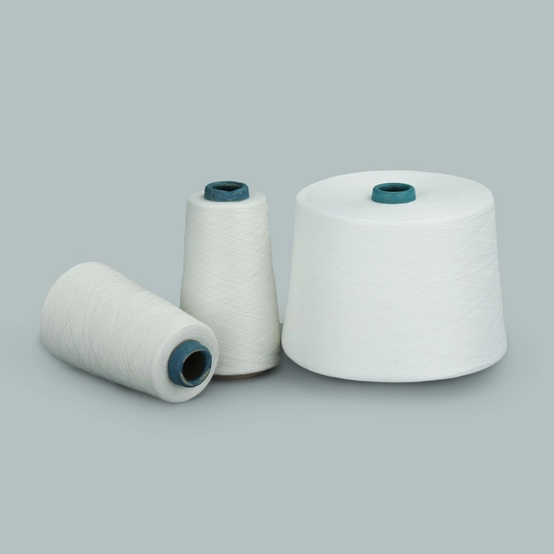 Textile Tc 45s/1 Polyester Cotton Blended Yarn for Weaving Viscose Thread Fabric