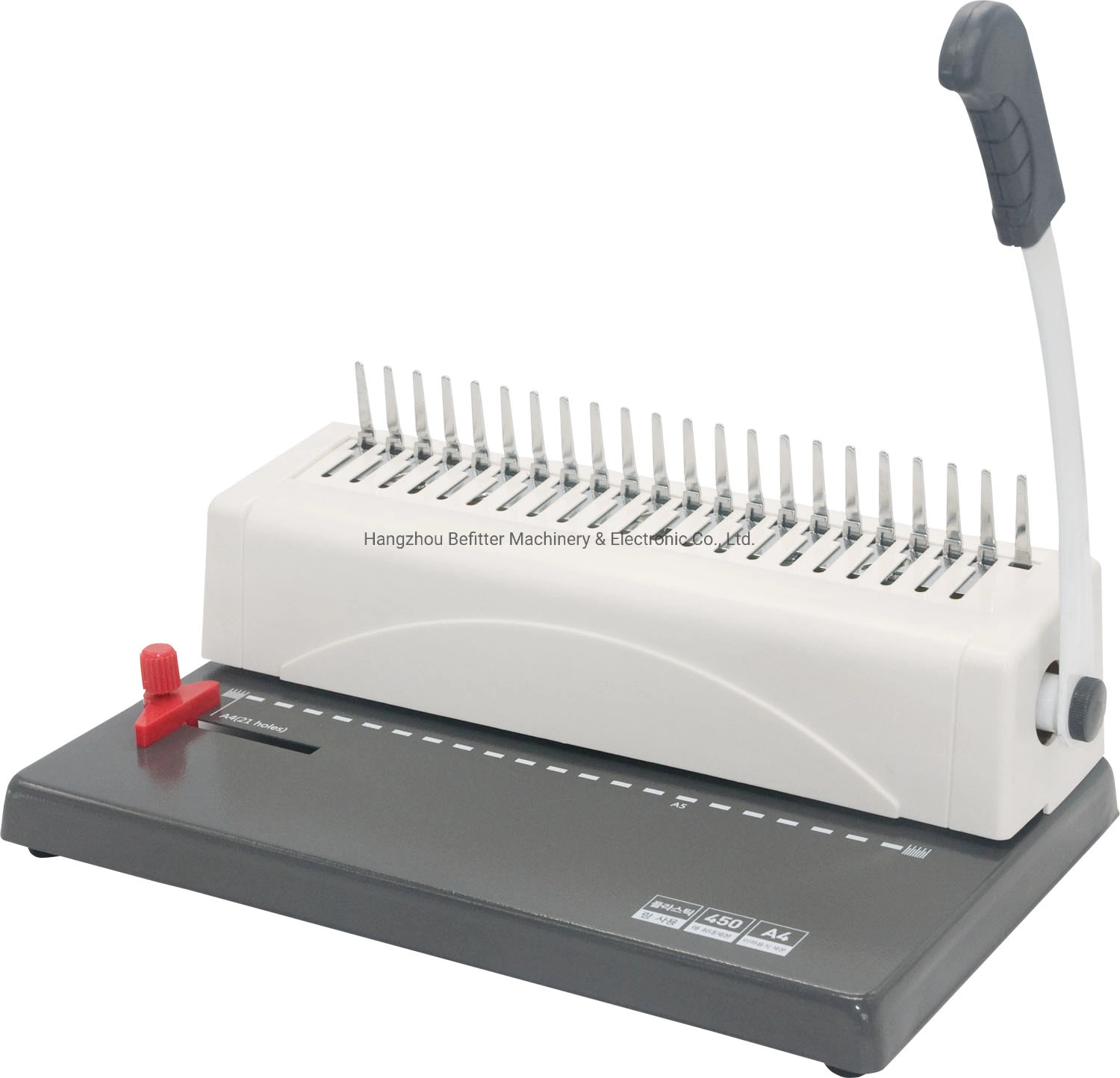 12 Sheets Manual Small Comb Binding Machine For Office