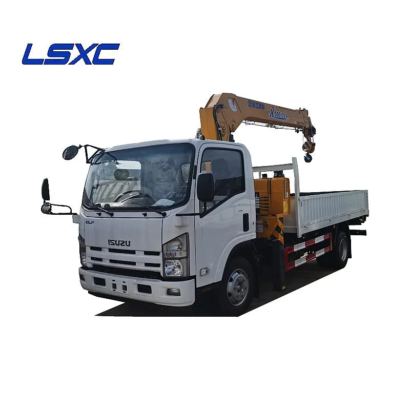 Factory Direct Sale 8 Tons Euro 2 Euro 3 240HP 4X2 Folding Arm Truck Crane