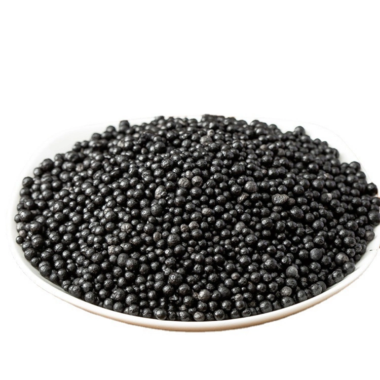 Pular Used Black Granular with NPK 13-3-3 Amino Acid Humic Acid Ball