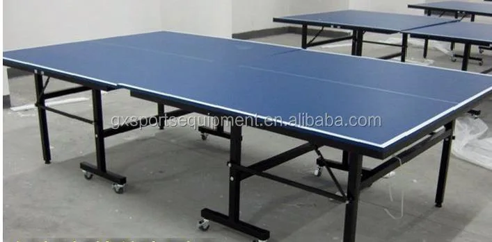 Green Foldable Ping Pong Sporting Goods Child Table Tennis Table