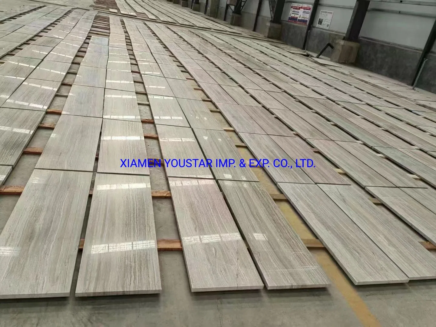 Timber White Marble for Indoor Paving Flooring Walling Hotel Project