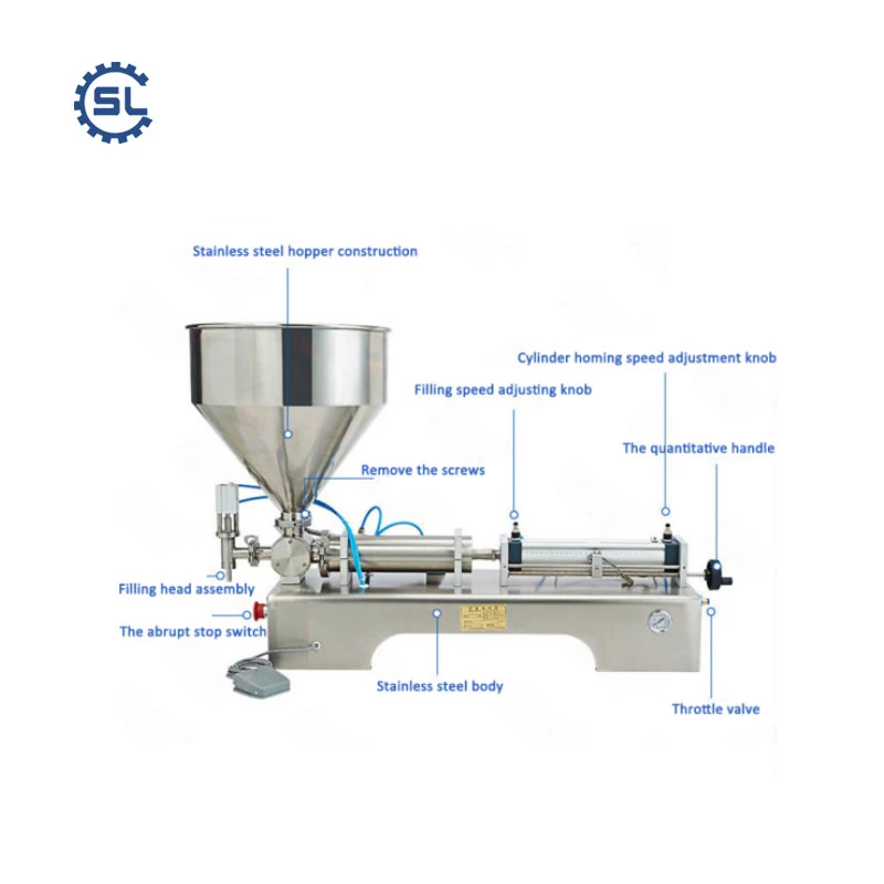 En acier inoxydable de machine d'emballage d'huile automatique