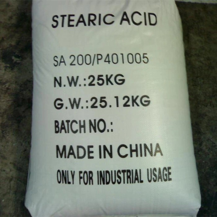 Factory Supply Rubber Additives Stearic Acid CAS 57-11-4 Octadecanoic Acid