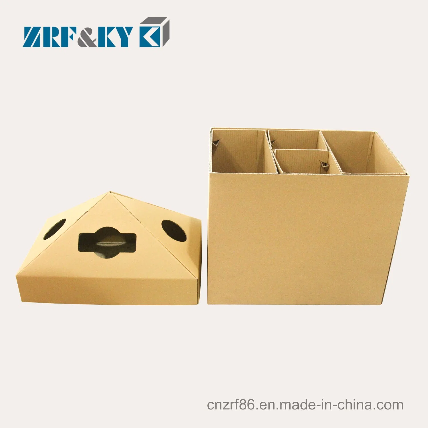 Custom Recyclable Disposable White/Brown/Black Corrugated/Cardboard/Art Paper Trash Containers Cans/Garbage Bin