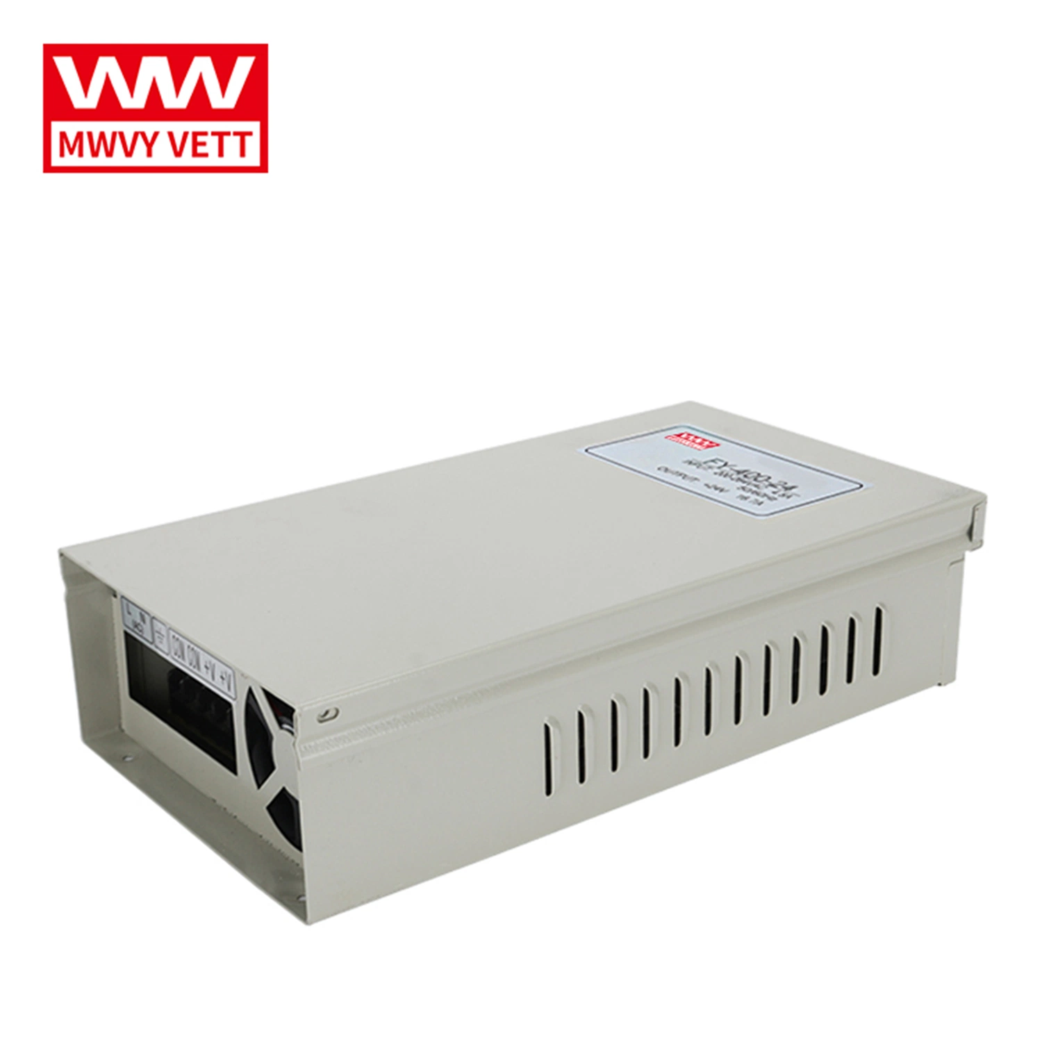 FY-400-24 Gary DC Monitoring Outdoor Rainproof Switching Power Supply FY-400W-12V24V Regulador de tensión DC del transformador de iluminación del proyecto