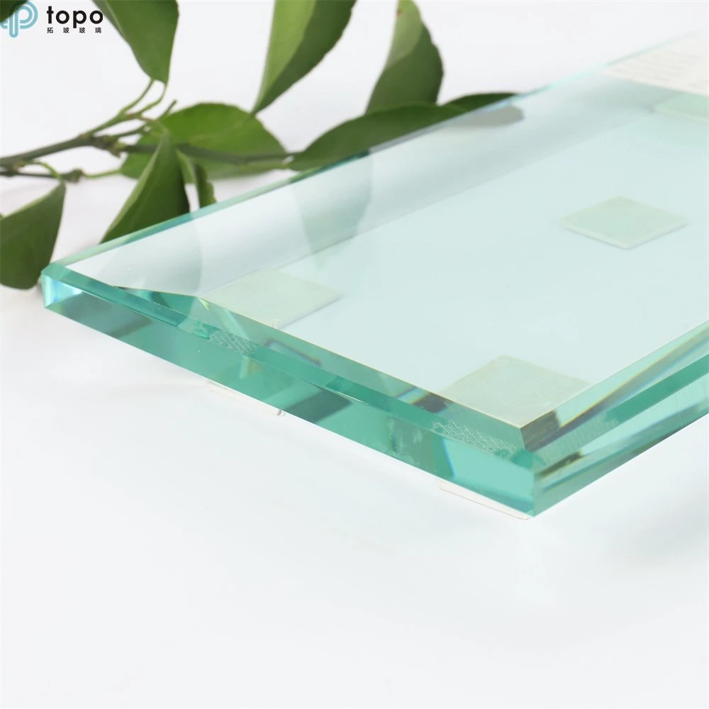 Verre flotté en feuille transparent Guangzhou 15 mm 19 mm 22 mm 25 mm pour Construction (W-TP)