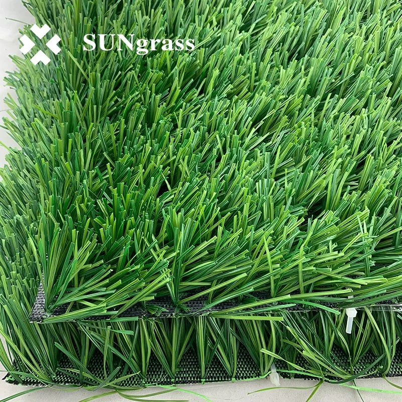 S-Shape Bicolor 50mm Sports Soccer School Playground Grass Gym Equipment Artificial Grass