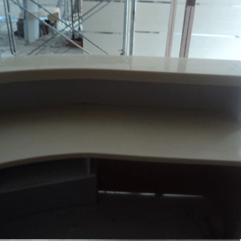 HD High quality/High cost performance  Acrylic Solid Surface Stone Reception Desk Countertop