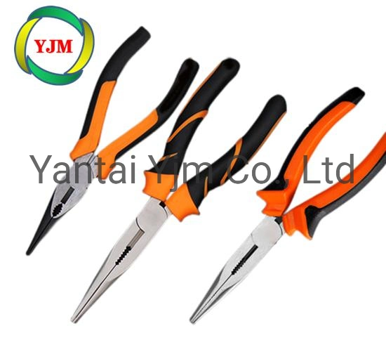 Carbon Steel or Cr-V, PVC&TPR&PP&Dipped Handle, Nickel Plated, Combination Pliers, Diagonal Cutting Pliers, Long Nose Pliers