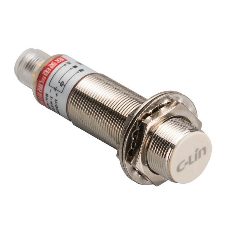 Metal Cylindrical Thread M8 Inductive Sensor Switch with NPN Nc Output