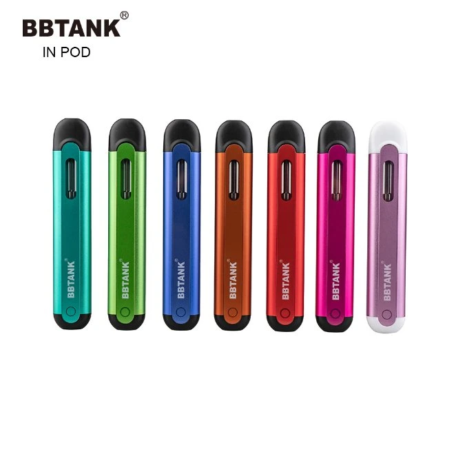 Newest 2ml Empty Pod Bbtank Ceramic Cartridge 2ml Vape Pen Kit