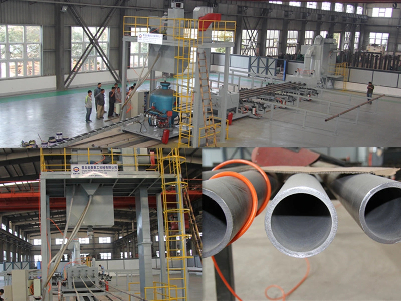 Pipe Inner Wall Sand Blasting Derusting Machine