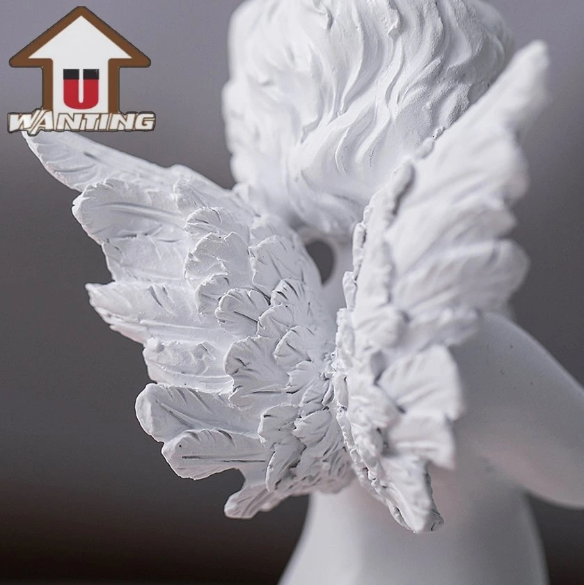 Suvenir Baby Angel Figurine casamento adorável presente decoração Desktop Figura retro