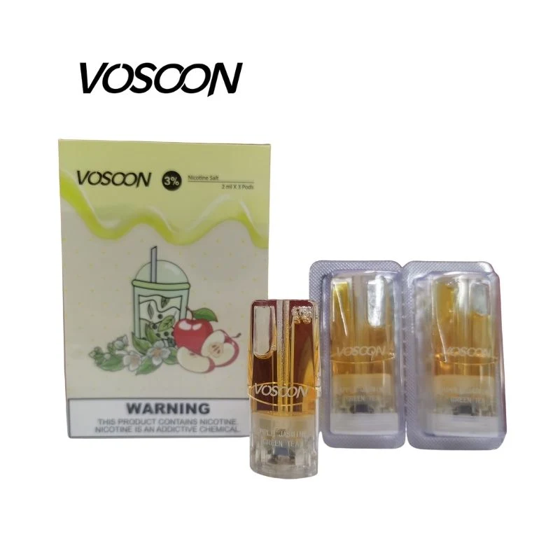 Vosoon Pod 2ml Cool Flavour OEM/ODM 600puff Can Be Used for Relx Classic Vape Wholesale/Supplier vapes Infy