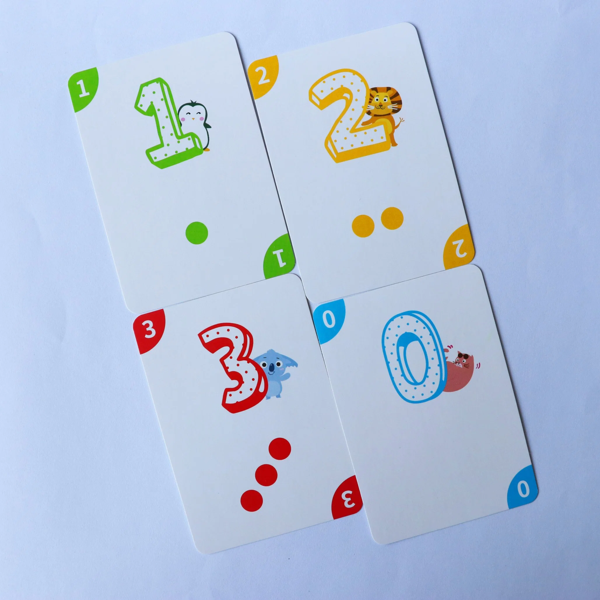 Kids Playing Cards Custom Packagingcard Game Playing Education Childrenflash Card