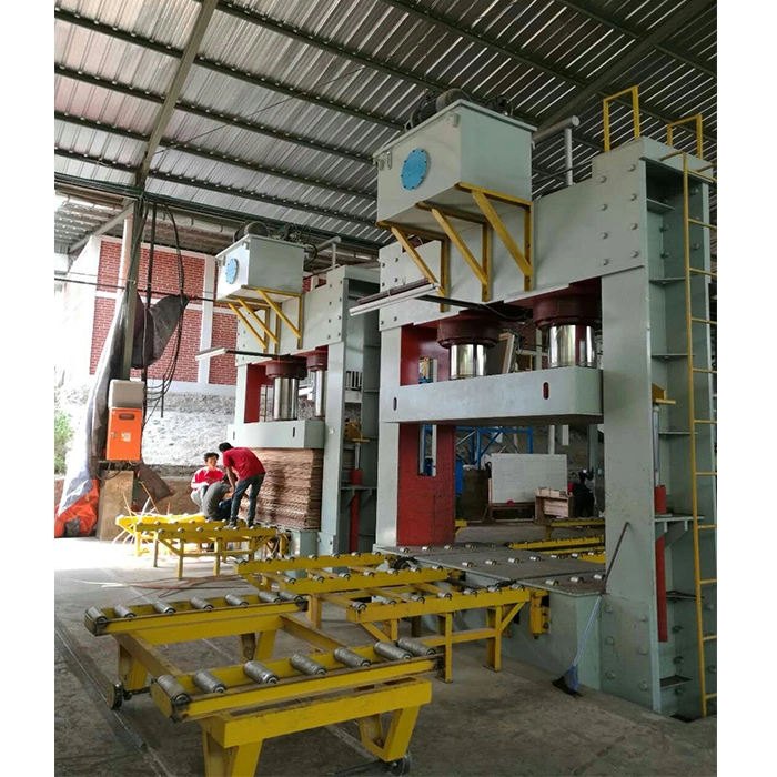 Yuequn 500 Tons Veneer Cold Press Machine with 35mm Frame