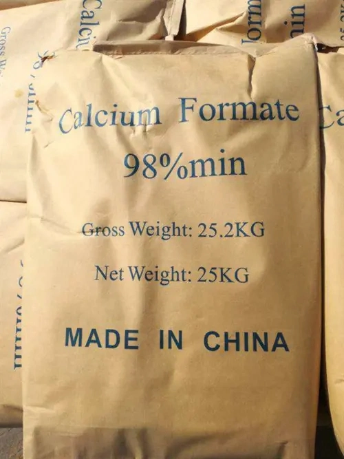 Original Factory Price Calcium Formate White Powder Purity 98% for Construction Industry