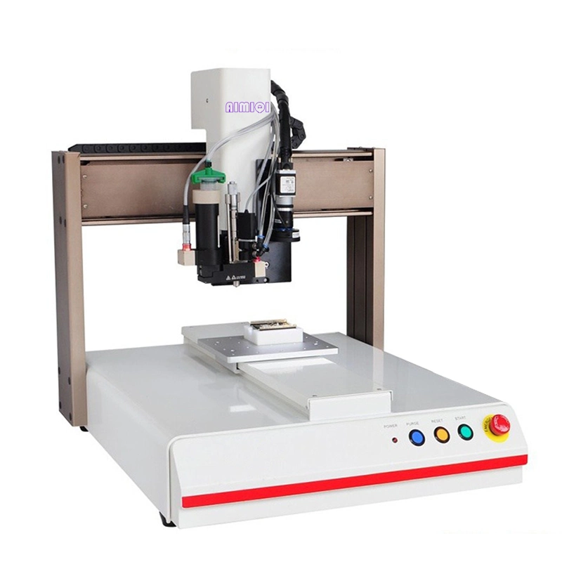 Automatic Liquid Glue Dispenser Three Axis CNC Robot Solder Paste Dispensing System