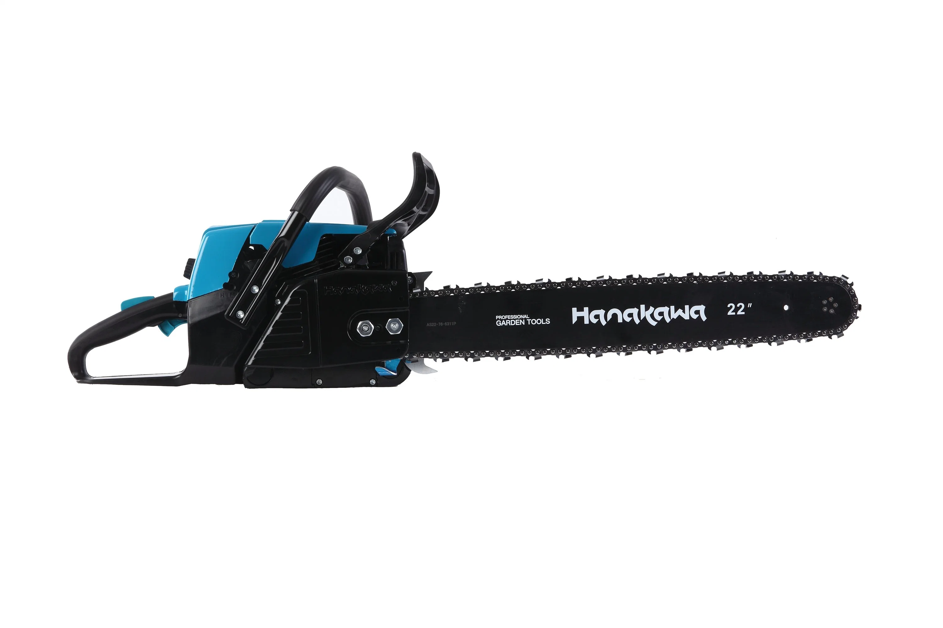 Hanakawa H972 (381) 72cc Petrol Handle Chainsaw, Saving Oil up to 50%, 25 Inch Professional Handed Chain Saw, Recoil Pull-Start, Sharp for Tree/Branch Cuttin