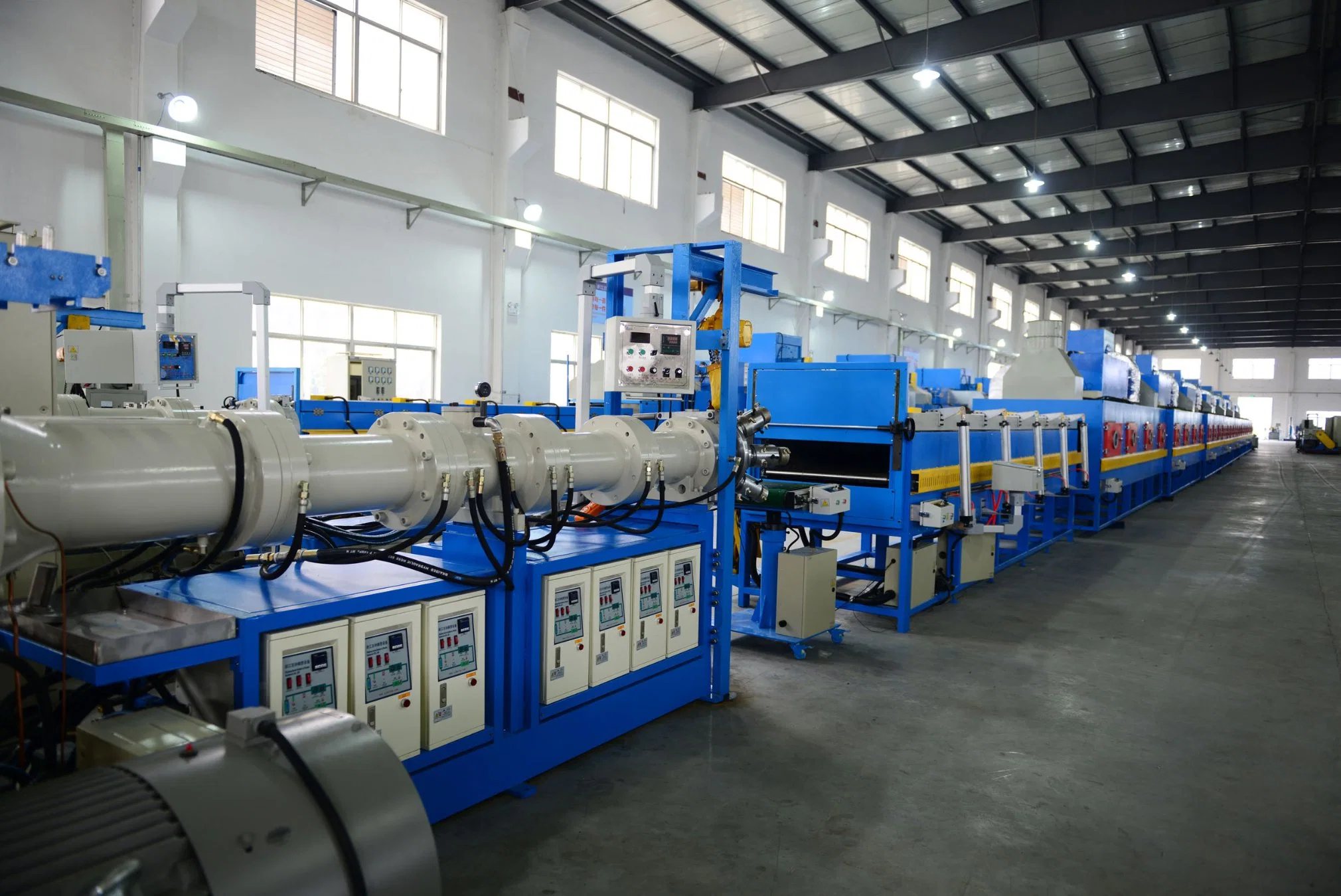 150mm 20d Rubber Extrusion Vulcanization Machine for Foam Sheet and Sponge Pipe Making