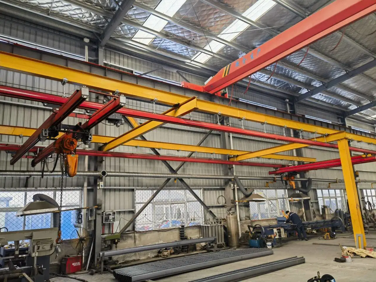 2023 High quality/High cost performance  Flexible Modular Suspension Light Bridge Overhead Crane System Price