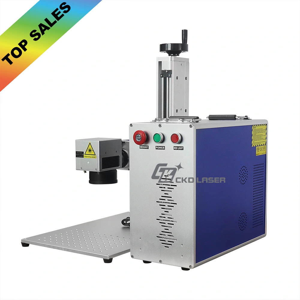 Afordable Jewelry Cutting Pigeon Ring Color Fiber Laser Marking Machine for Small Bussiness