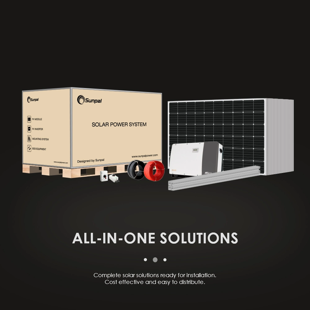 Sunpal Solar Energy System Price 100kw Generator