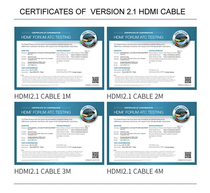 Fabricante certificado de HDMI Rendimiento de alta calidad/alto costo Multiple Shielding Bare Copper Premium 2,0 cable HDMI 10m 4K Ultra HD para TV