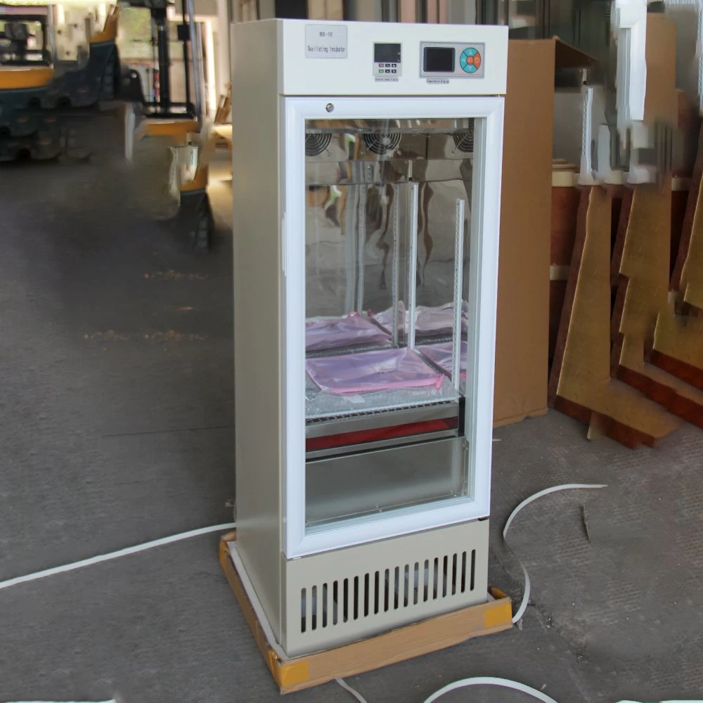 Laboratory Vertical Type Thermostatic Refrigerated Orbital Shaking Incubator with LCD Display