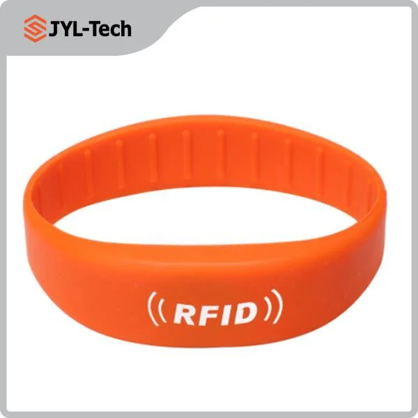 Bracelet RFID personnalisé bracelet en silicone passif ISO14443A NFC RFID 13,56 MHz Bracelet