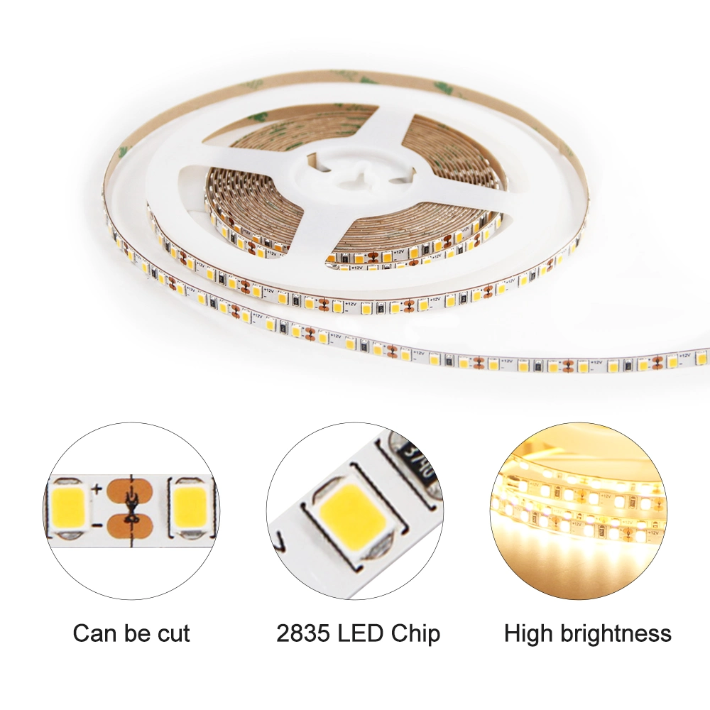 Hot Sale 5mm Flexible LED Strip Light DC12V 9.6W/M LED Light Bar