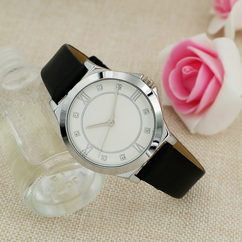 Crystal Stone Hot Sell Promotion Alloy Women Gift Watch Quartz Lady