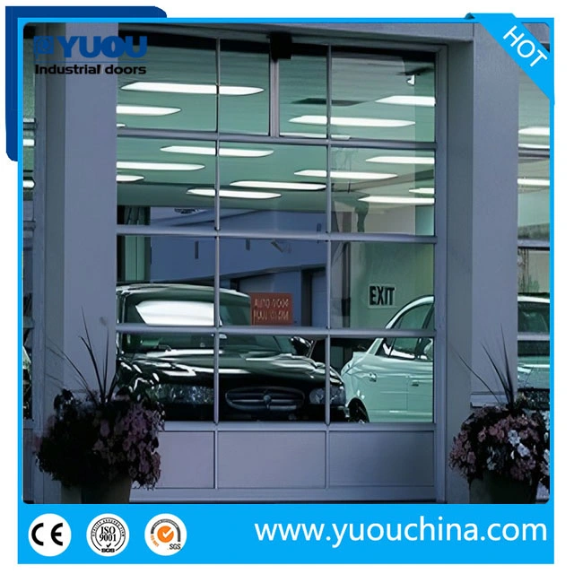 Energy-Efficient Plexiglass Glass Aluminum Garage Door Sliding Door