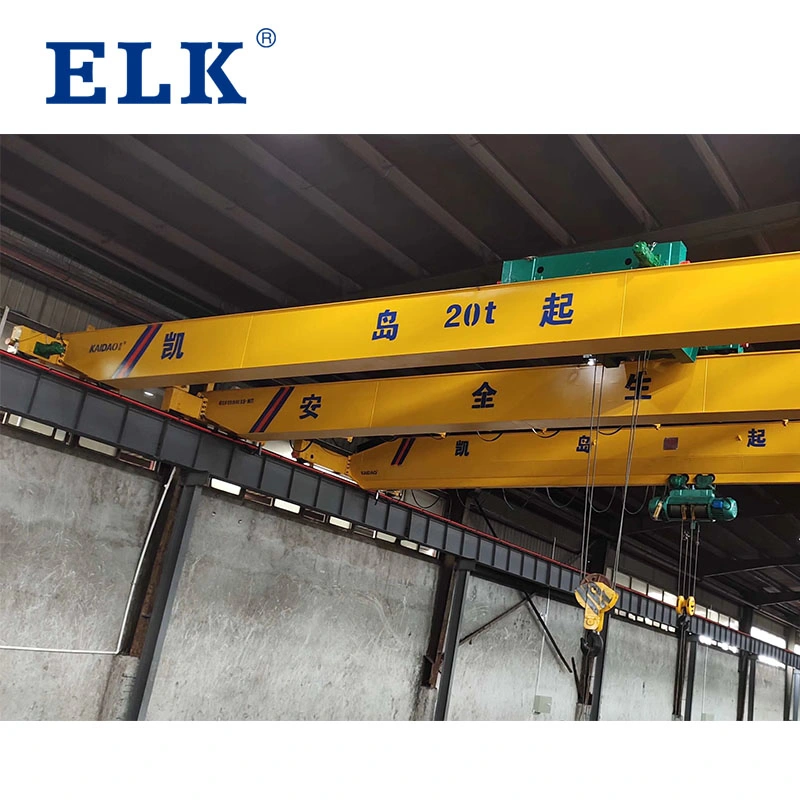 Elk High quality/High cost performance  Double Girder Overhead Bridge Crane