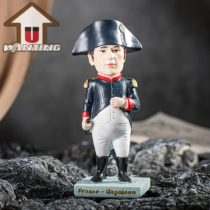 A resina famosa Estátua Napoleon Decoração Dom Brinquedo Artificial Figurine Modelo miniatura