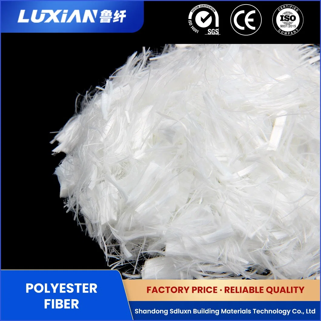 Sdluxn Mortar Cement Polypropylene Fiber Lxdg Modified Polyester Dacron Fibre China Anti-Distortion PSF Polyester Staple Fiber Pet Manufacturers