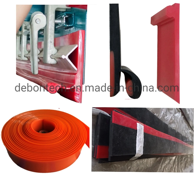 Double Layer Rubber Polyurethane Conveyor Belt Side Skirts