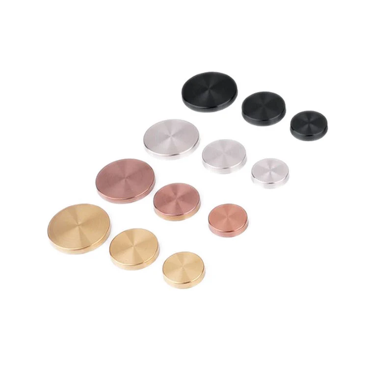 10-25mm Screw Cap with Gold Silver Bronze Rose Brushed Polishing Cover for Mirror Furniture Decorative 10% off